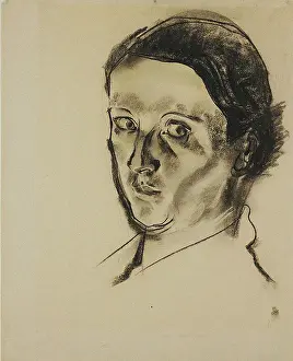 Bauhaus Prints: Self-portrait, c1921-1923. Creator: Dicker (Dicker-Brandeis), Friedl (1898-1944)