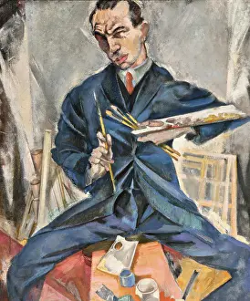 Oppenheimer Prints: Self-portrait, c1933. Creator: Oppenheimer, Max (1885-1954)