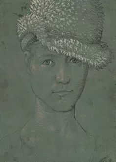 Baldung Baldung Grien Collection: Self-Portrait, ca 1502. Creator: Baldung (Baldung Grien), Hans (1484-1545)