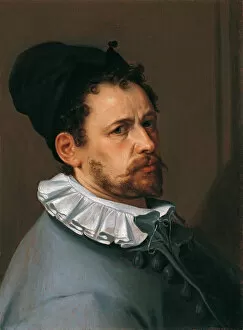 Bartholomeus Spranger Gallery: Self-Portrait, ca 1585. Creator: Spranger, Bartholomeus (1546-1611)