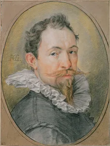 Self-portrait, ca 1594. Artist: Goltzius, Hendrick (1558-1617) Self-portrait, ca 1594. Artist: Goltzius, Hendrick (1558-1617)
