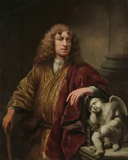 Self-Portrait, ca 1669. Creator: Bol, Ferdinand (1616-1680)