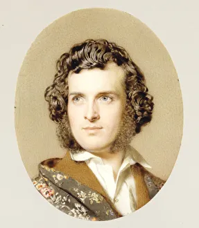 Faed Prints: Self-Portrait, ca. 1850. Creator: John Faed