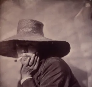 Tournachon Adrien Prints: [Self-Portrait], ca. 1855. Creator: Adrien Alban Tournachon