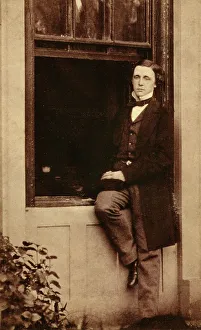 Dodgson Prints: Self-Portrait, ca 1860. Creator: Carroll, Lewis, (Charles Lutwidge Dodgson) (1832-1898)