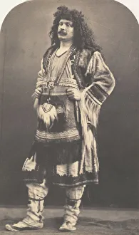 Inuit Prints: [Self-Portrait in Costume], 1862-64. Creator: Nadar