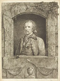 Stone Wall Prints: Self-Portrait. Creator: Antoine de Marcenay Ghuy