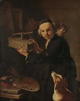 Giacomo Francesco 1664 1736 Prints: Self-portrait. Creator: Cipper, Giacomo Francesco (1664-1736)