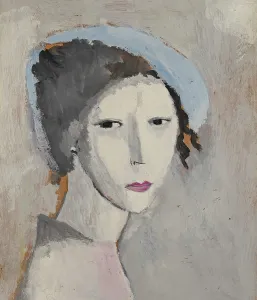 Self Portrait Prints: Self-portrait. Creator: Laurencin, Marie (1885-1956)