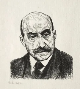Max Liebermann Prints: Self-Portrait. Creator: Max Liebermann (German, 1847-1935)
