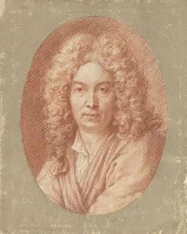 Picart Collection: Self-Portrait. Creator: Picart, Bernard (1673-1733)