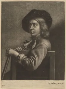 Draughtsman Prints: Self-Portrait. Creator: Wallerant Vaillant