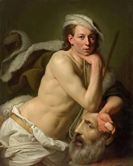 Goliath Prints: Self-portrait as David with the head of Goliath