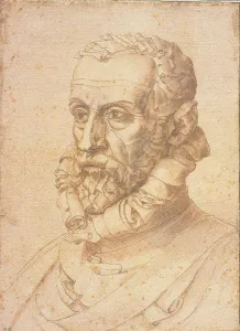 Milanese School Collection: Self-Portrait (L uomo di Lettere), 1587. Creator: Arcimboldo, Giuseppe (1527-1593)