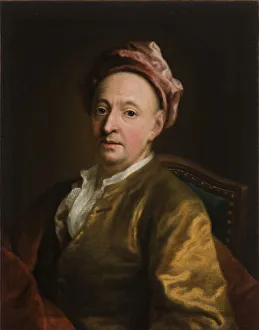 George 1697 1776 Prints: Self-Portrait, Mid of the 18th cen Creator: Desmarees, George (1697-1776)