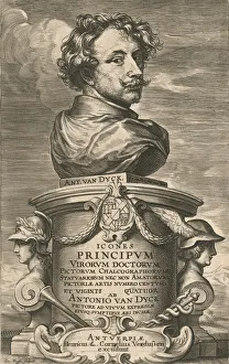 Anthony Van Dyke Gallery: Self-Portrait, probably 1626 / 1641. Creators: Anthony van Dyck, Jacob Neefs