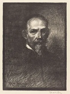 Self-Portrait (Steinlen de face, tete droite), 1905. Creator