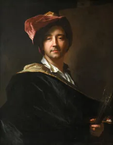 Rigaud Prints: Self Portrait in a Turban, 1698. Creator: Rigaud, Hyacinthe Francois Honoré