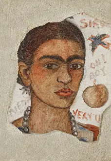 Mexico Prints: Self-Portrait (Very Ugly), 1933. Creator: Kahlo, Frida (1907-1954)