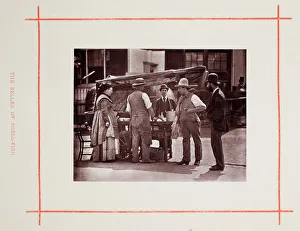 J Thompson Collection: The Seller of Shell-Fish, 1877. Creator: John Thomson