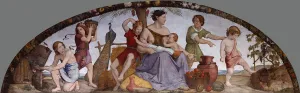 The Selling of Joseph, 1817. Artist: Overbeck, Johann Friedrich (1789-1869) The Selling of Joseph, 1817. Artist: Overbeck, Johann Friedrich (1789-1869)