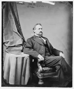Selucius Garfielde, between 1860 and 1875. Creator: Unknown