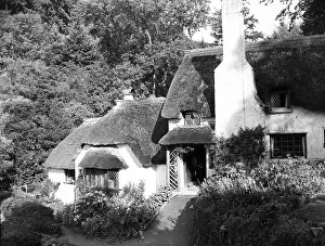 Thatched Roof Prints: Selworthy, Somerset, c1955. Creator: Arthur Charles Kirby Ware