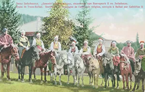 Anti Semitic Prints: Sem Old Believers exiled under Catherine II to Transbaikalia