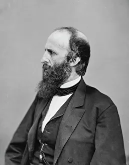 Portrait Photographs 1860 1880 Gmgpc Prints: Senator Edward Henry Rollins of New Hampshire, between 1865 and 1880. Creator: Unknown
