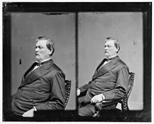 Chief Justice Collection: Senator James Kerr Kelly of Oregon, 1865-1880. Creator: Unknown