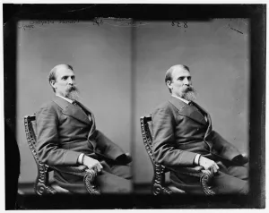 Plantation Owner Prints: Senator Powell Clayton of Arkansas, 1865-1880. Creator: Unknown