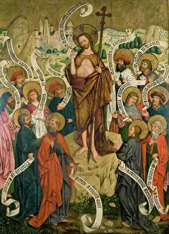 Apostles Prints: Sending out the apostles. Altar retable from the church in Mikuszowice - the corps
