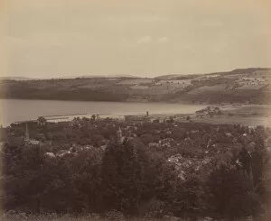 Images Dated 8th April 2021: Seneca Lake and Watkins, c. 1895. Creator: William H Rau