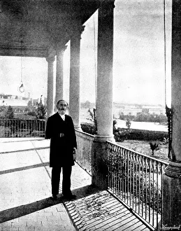 Argentine Prints: Senor Saenz Pena, ex-President of Argentina, 1895. Creator: Adrian Lundstrom