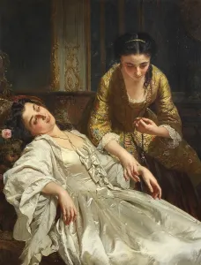 Touch Prints: The Five Senses: Touch, c1865. Creator: Schlesinger, Henry Guillaume (1814-1893)