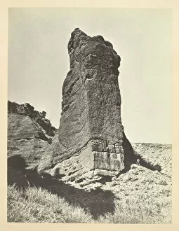 Andrew Joseph Russell Gallery: Sentinel Rock, Echo Canon, 1868/69. Creator: Andrew Joseph Russell