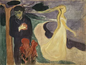Images Dated 26th April 2019: The Separation. Artist: Munch, Edvard (1863-1944)