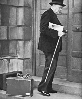 Return Prints: September, 1939, Winston Churchill Returns to the Admiralty, 1939 (1955)