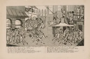 Biblioth And Xe8 Prints: The September Massacres of 1792. The Death of Princesse de Lamballe, c. 1793