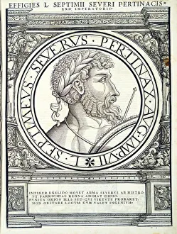 Thermal Baths Prints: Septimus Seuerus (145 - 211 AD), 1559