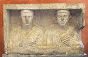 Sepulchral Prints: Sepulchral monument of two brothers, second half of 1st century BC