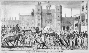 Deputation Prints: Sequel to the battle of Temple Bar, 1769
