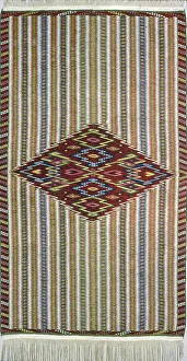 Diamond Motif Prints: Serape, México, 1800/50. Creator: Unknown