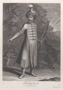 Serdinguesti, ou enfant perdu, 1714-15. Creator: Unknown