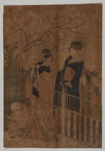 1753 1806 Prints: Serenade, 1753-1806. Creator: Kitagawa Utamaro (Japanese, 1753?-1806)