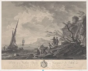 Serenity Prints: Serene Weather, ca. 1756-88. Creator: Maria Fr Ozanne