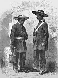 Bates Hw Gallery: Serenos; A zigzag journey through Mexico, 1875. Creator: Thomas Mayne Reid