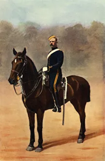 Stirrups Prints: Sergeant - 18th Hussars, 1901. Creator: Gregory & Co