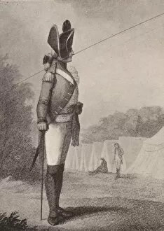 Bunbury Collection: A Sergeant of Infantry (1791), 1791 (1909). Artist: Francois David Soiron