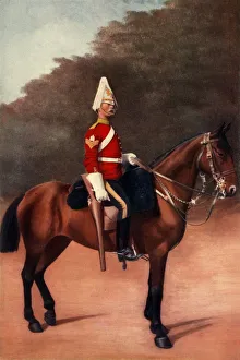 Sergeant of the Inniskilling Dragoons, 1900. Creator: Gregory & Co Sergeant of the Inniskilling Dragoons, 1900. Creator: Gregory & Co